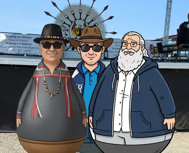 Wee Try Attending the Lummi Canoe Races Every Year