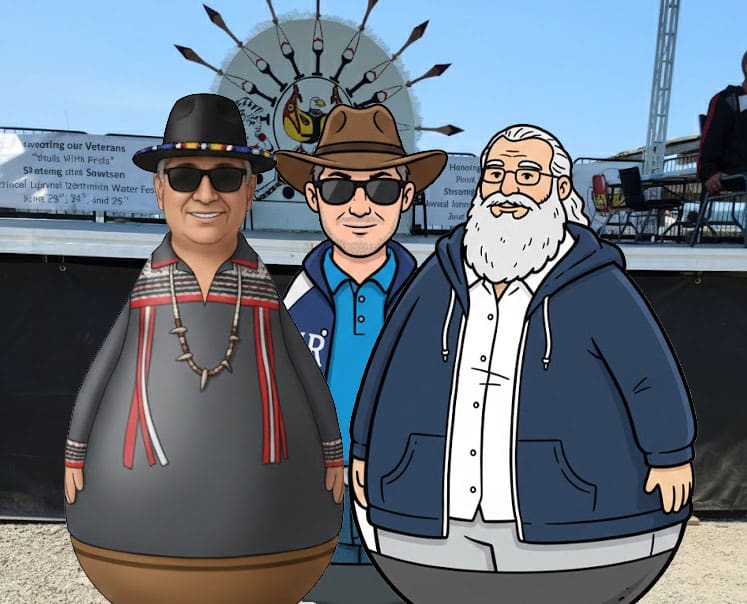 Wee Try Attending the Lummi Canoe Races Every Year