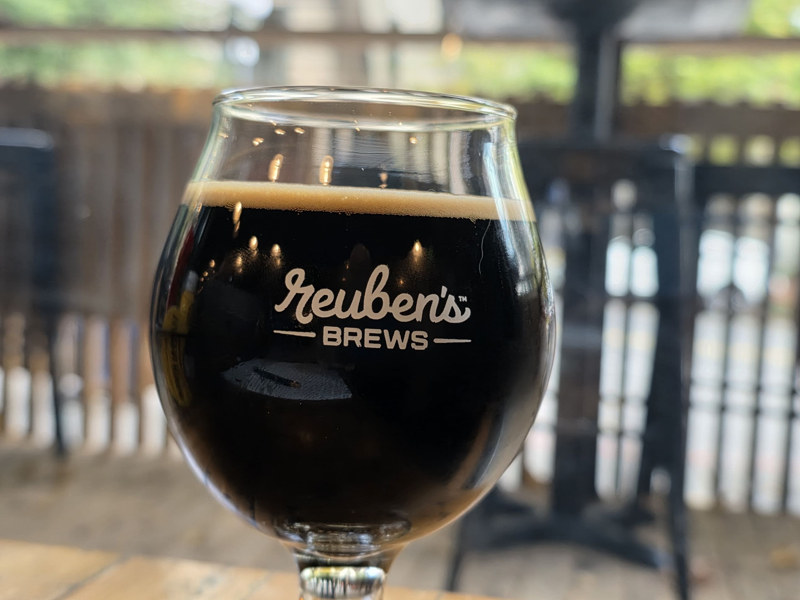 Reuben's Brews bourbon barrel imperial stout
