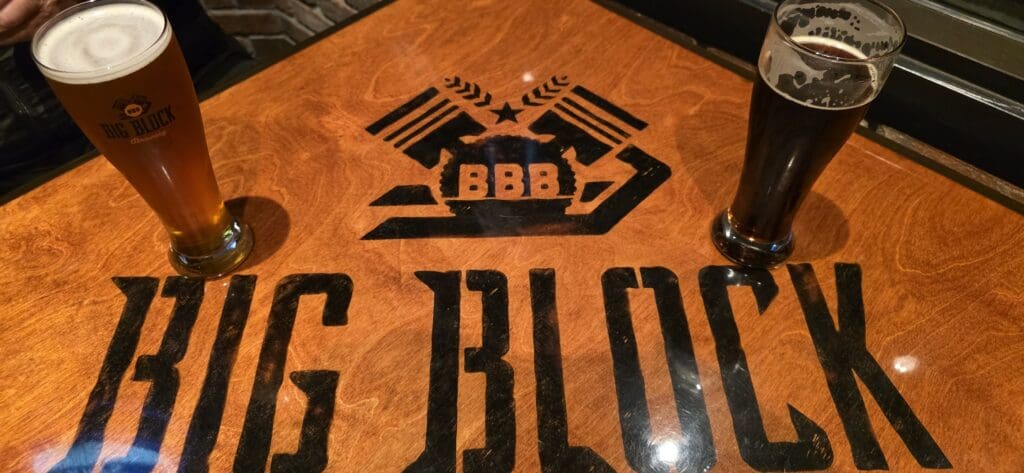 Big Block Chocolate Porter and Benevolent Blonde