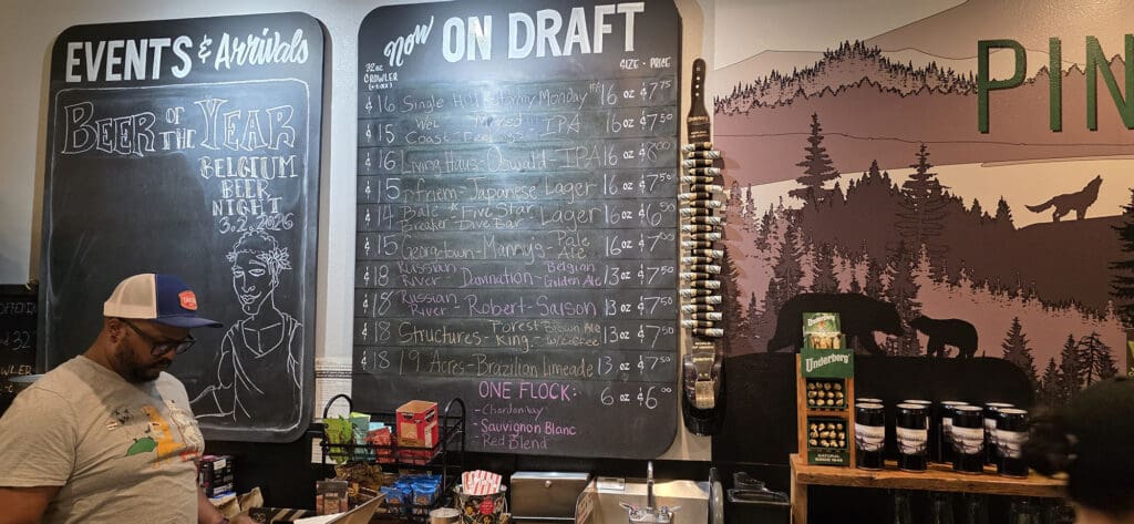 Pint Defiance Tap List