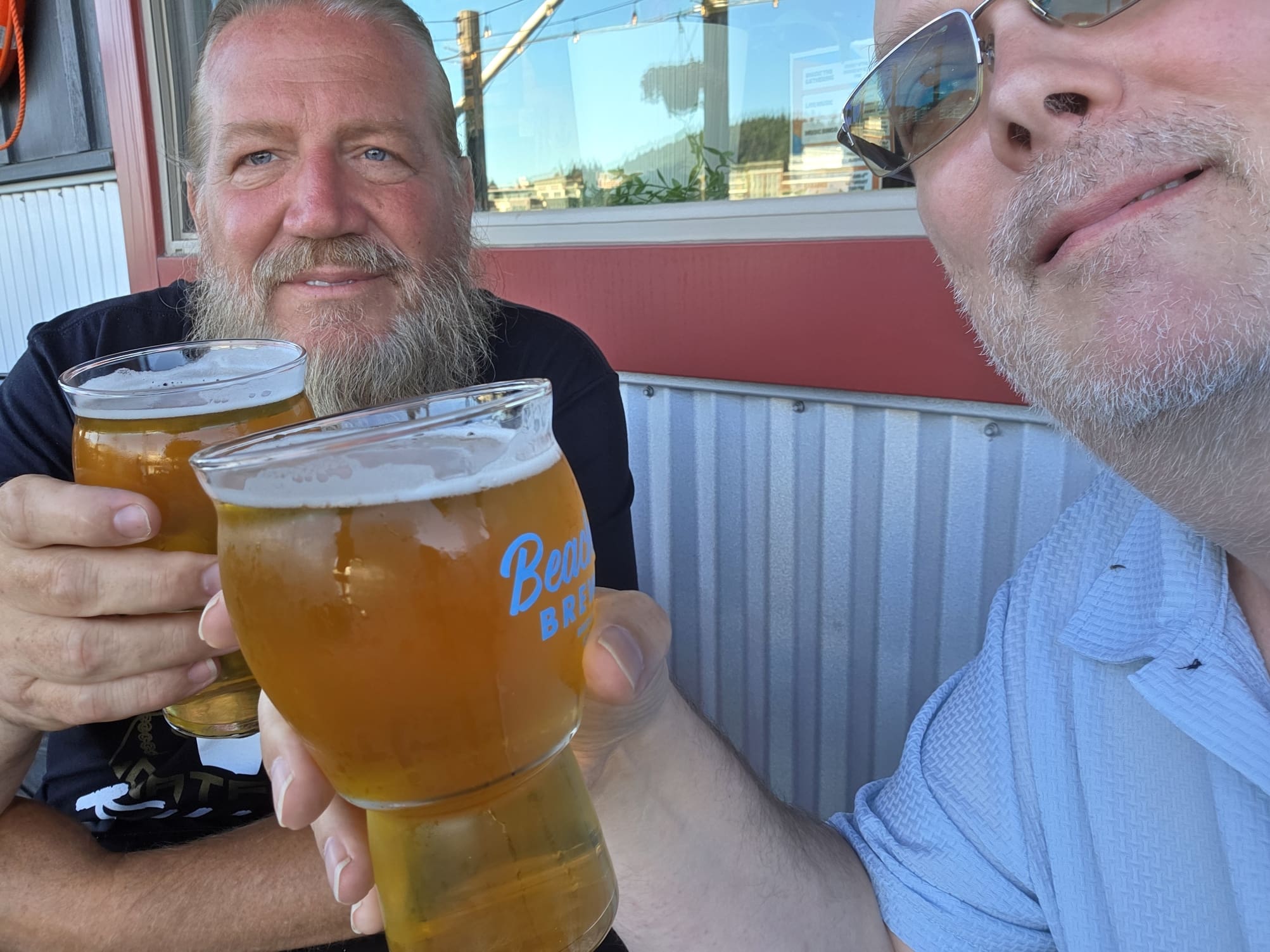Brady Birthday Cheers at Beach Cat in Bellingham